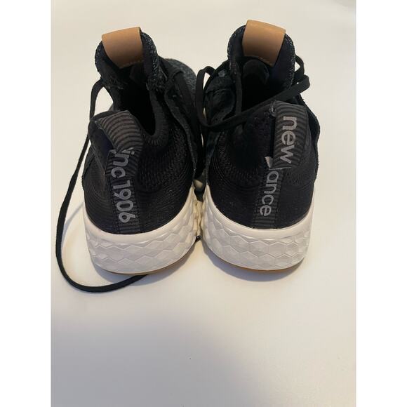 New Balance Womens 9/Mens 7.5 Fresh Foam CruzV1 Black Running Shoes Sneakers - Picture 4 of 8